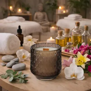 Соєва ароматична свічка HARMONI Graphite 150 мл