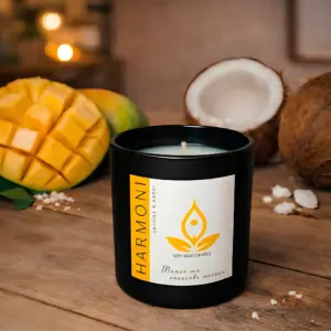 Соєва ароматична свічка HARMONI Noir 150 мл