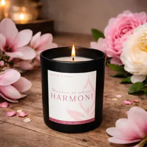 Соєва ароматична свічка HARMONI Noir 150 мл