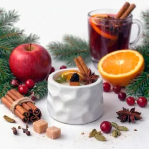 Соєва ароматична свічка HARMONI Mulled Story 170мл