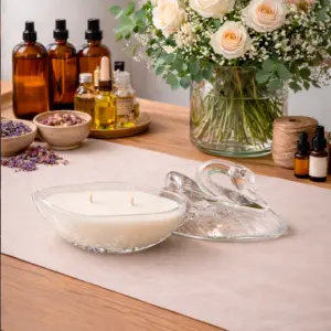 Соєва ароматична свічка HARMONI Лебідь